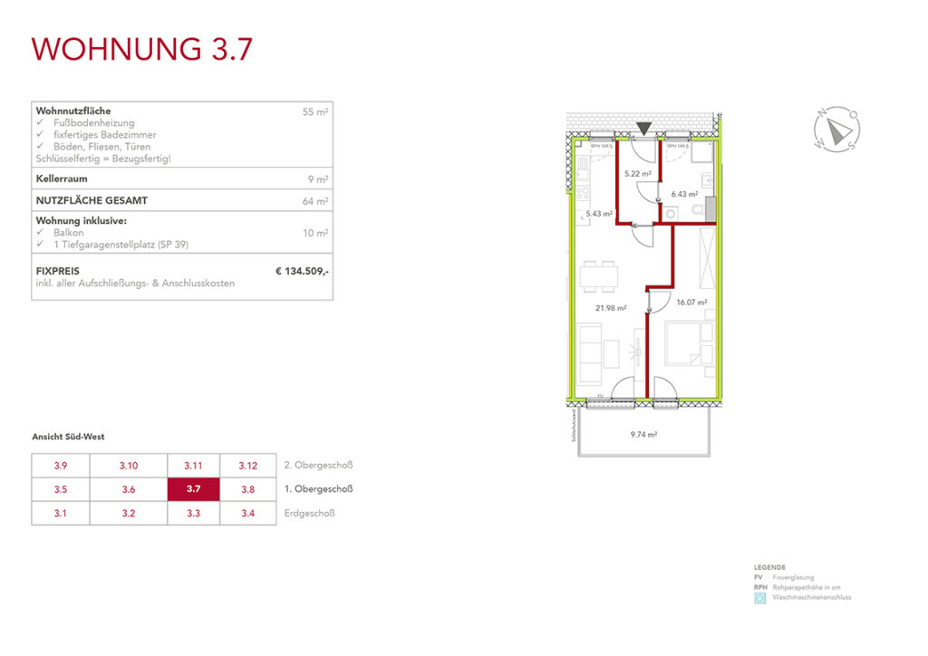 Wohnung 3.7