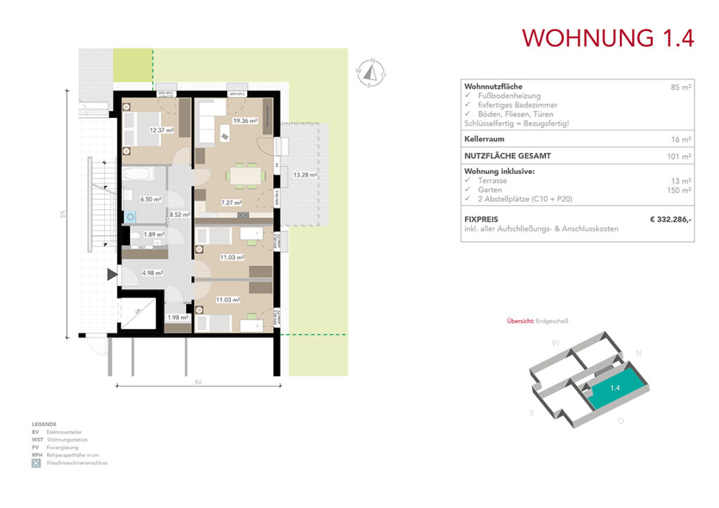 Wohnung 1.4