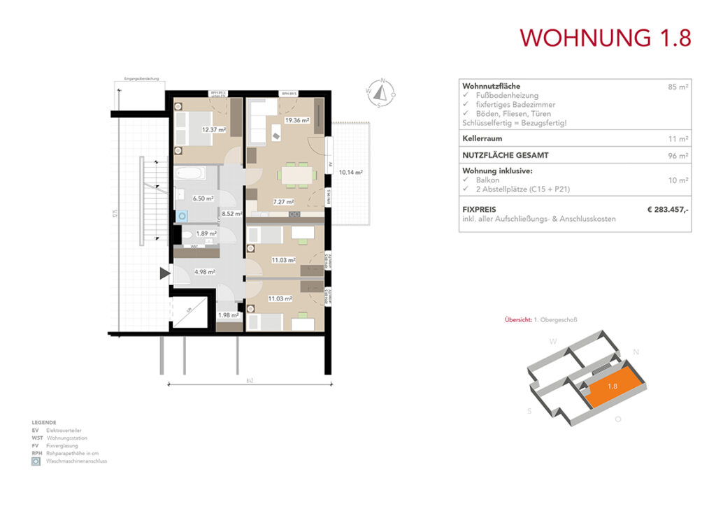 Wohnung 1.8