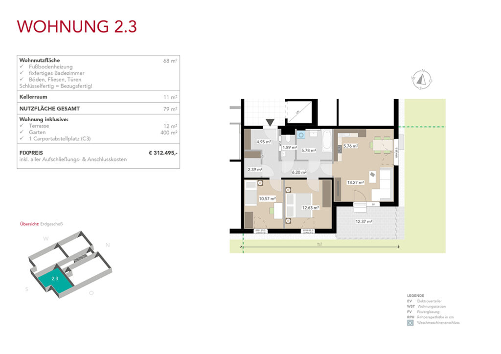 Wohnung 2.3