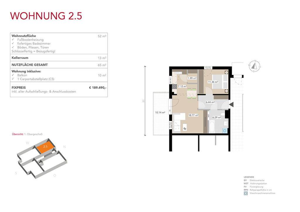 Wohnung 2.5