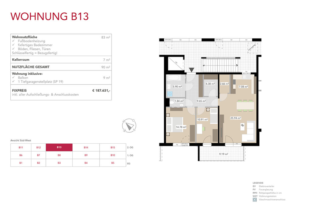 Wohnung B13
