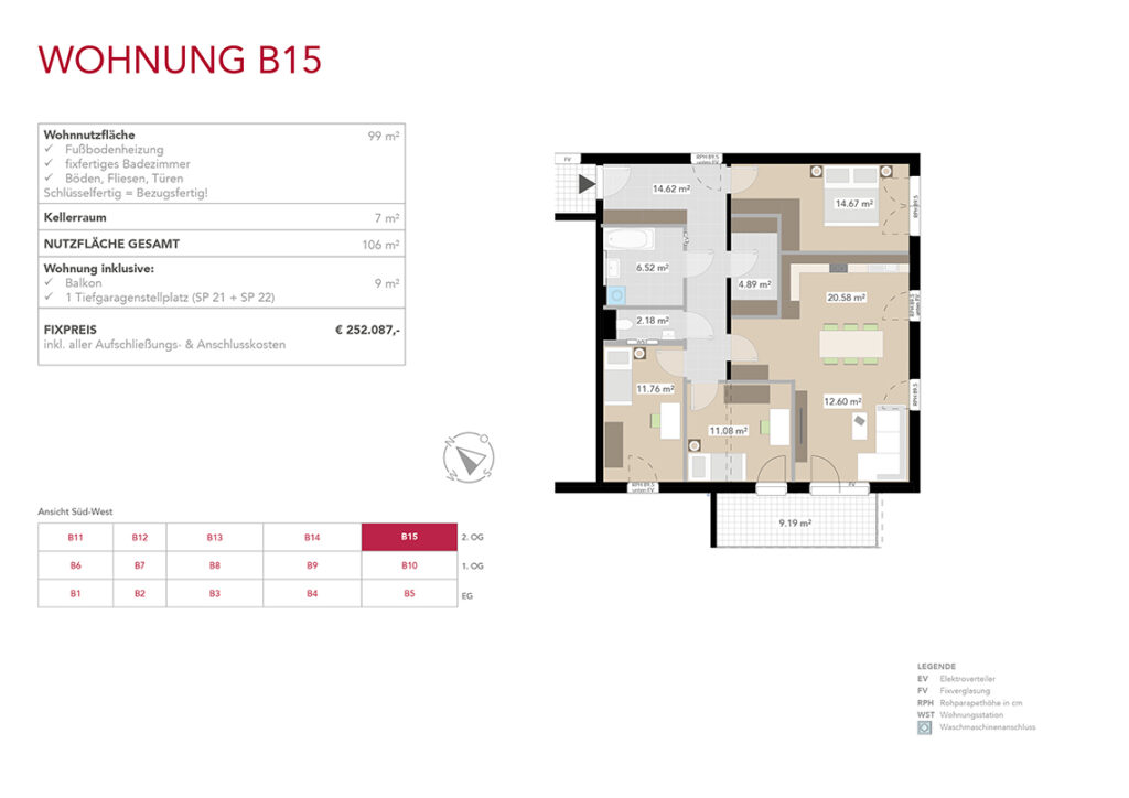 Wohnung B15