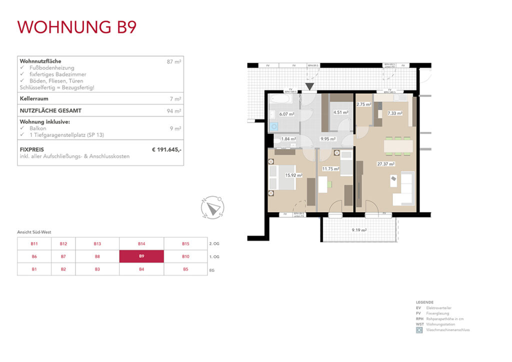 Wohnung B9