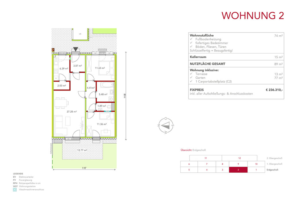 Wohnung 2