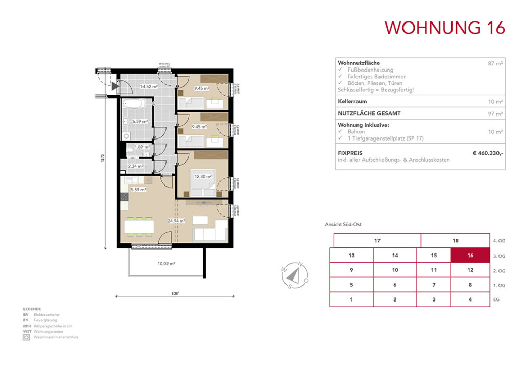 Wohnung 16