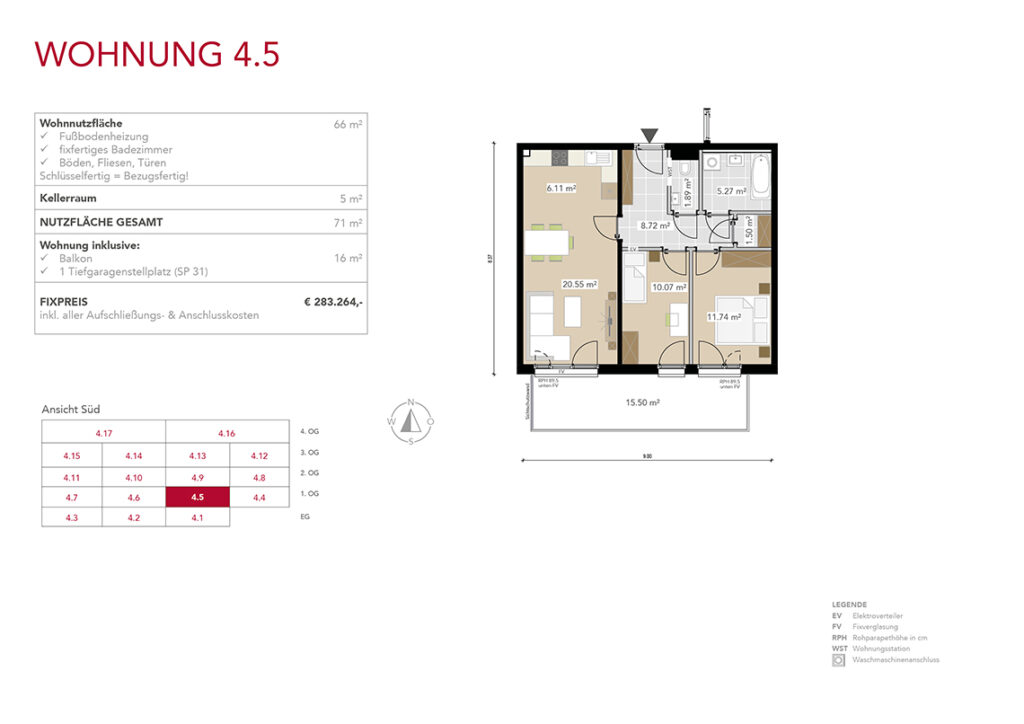 Wohnung 4.5