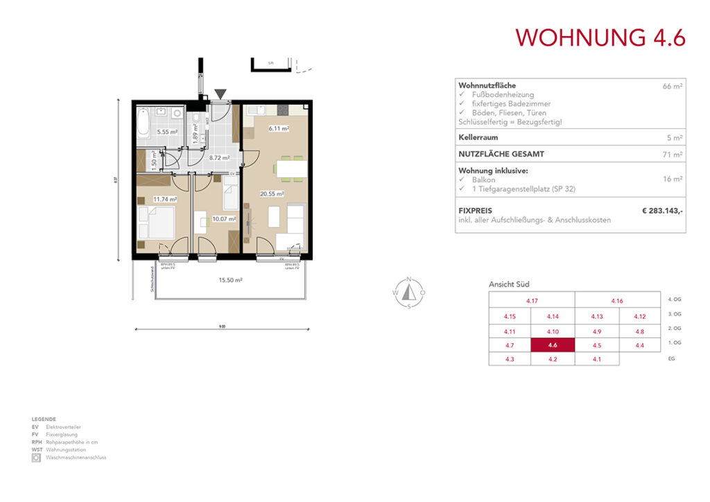 Wohnung 4.6