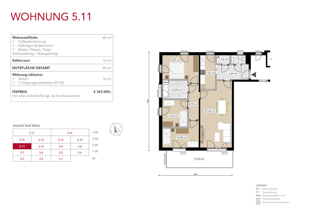 Wohnung 5.11