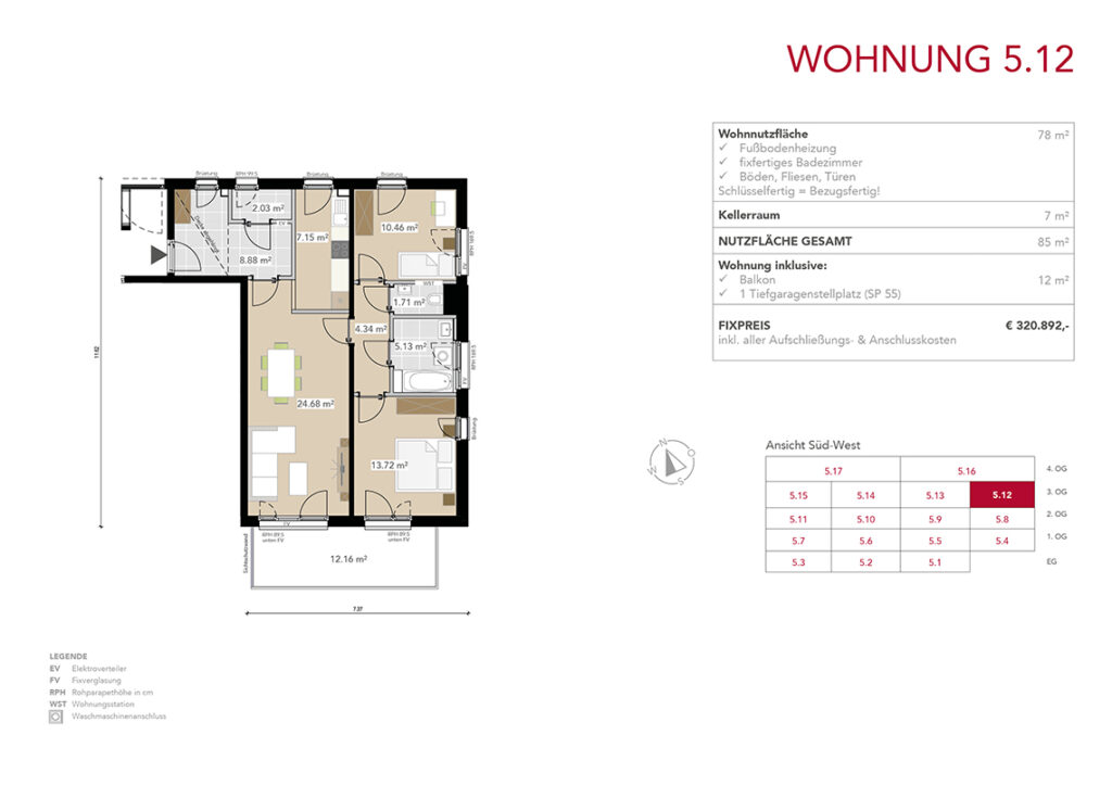 Wohnung 5.12
