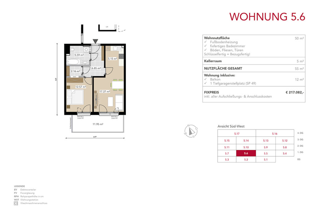 Wohnung 5.6