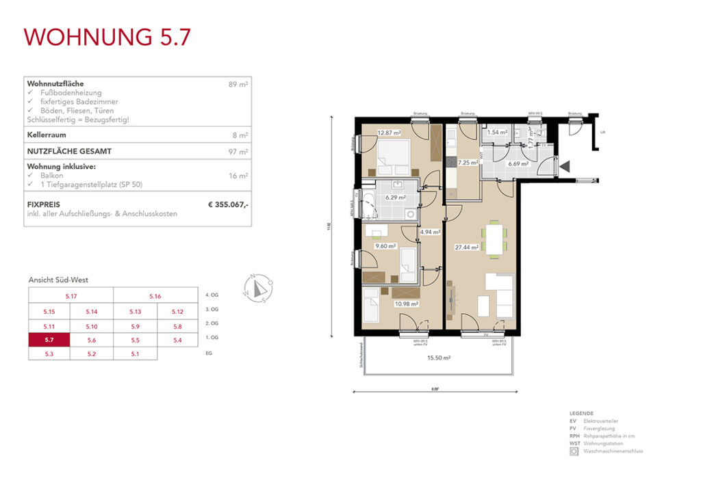 Wohnung 5.7