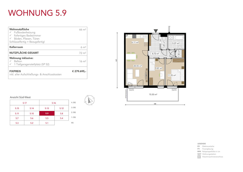 Wohnung 5.9