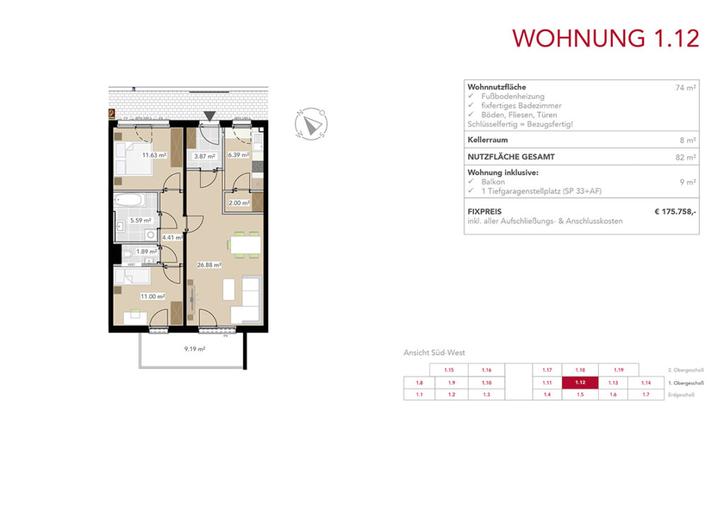 Wohnung 1.12