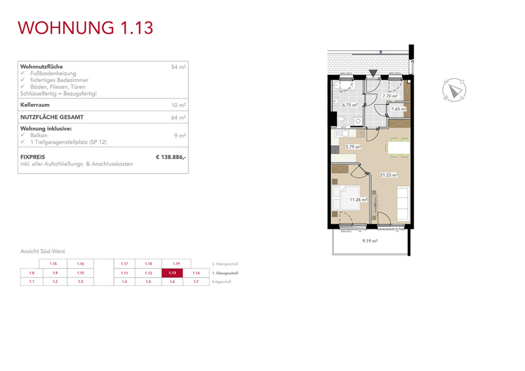 Wohnung 1.13