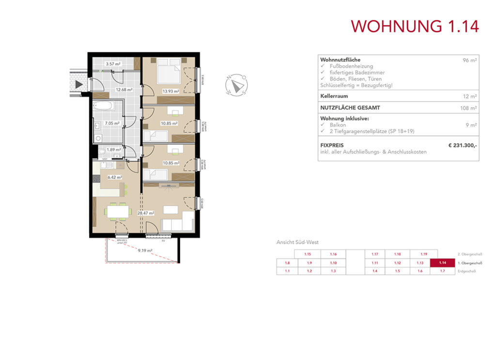 Wohnung 1.14