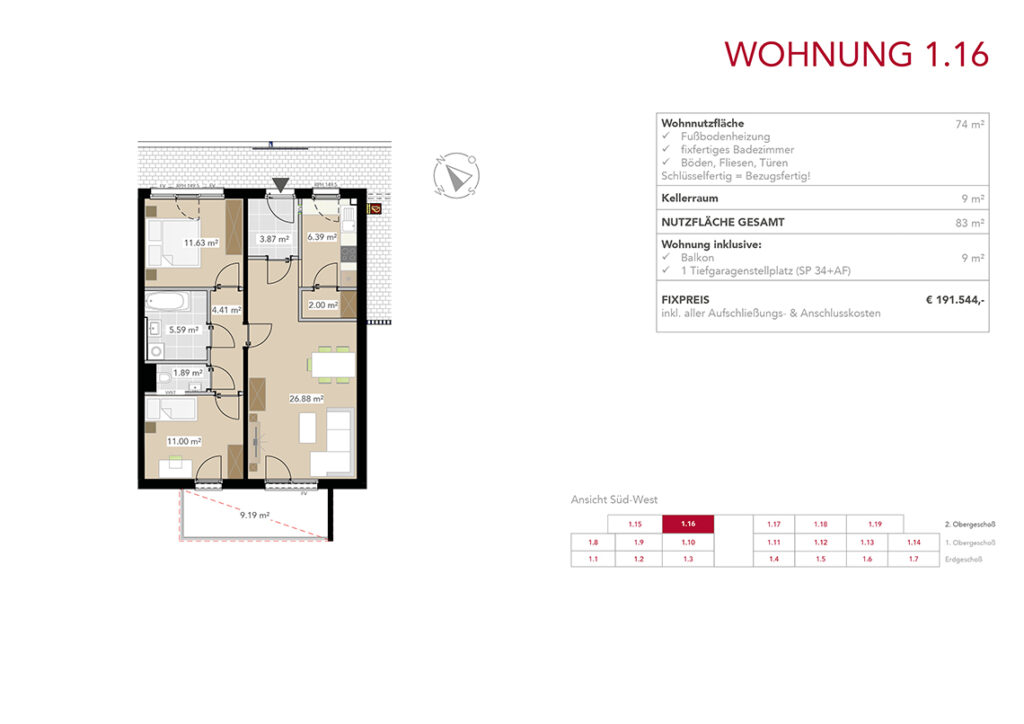 Wohnung 1.16