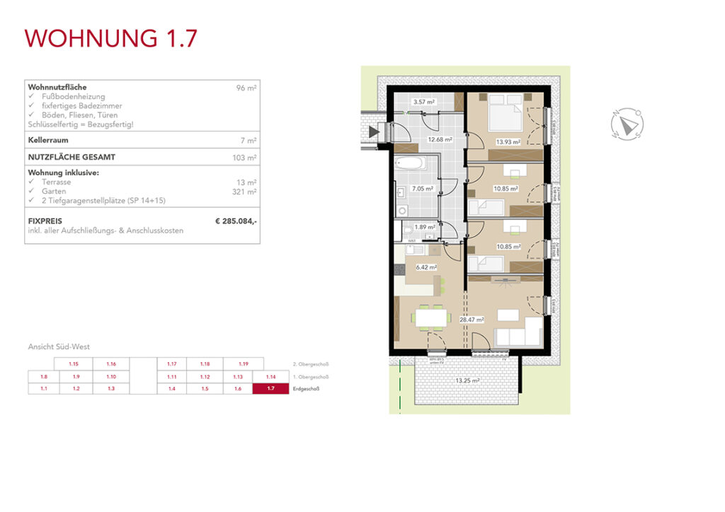 Wohnung 1.7