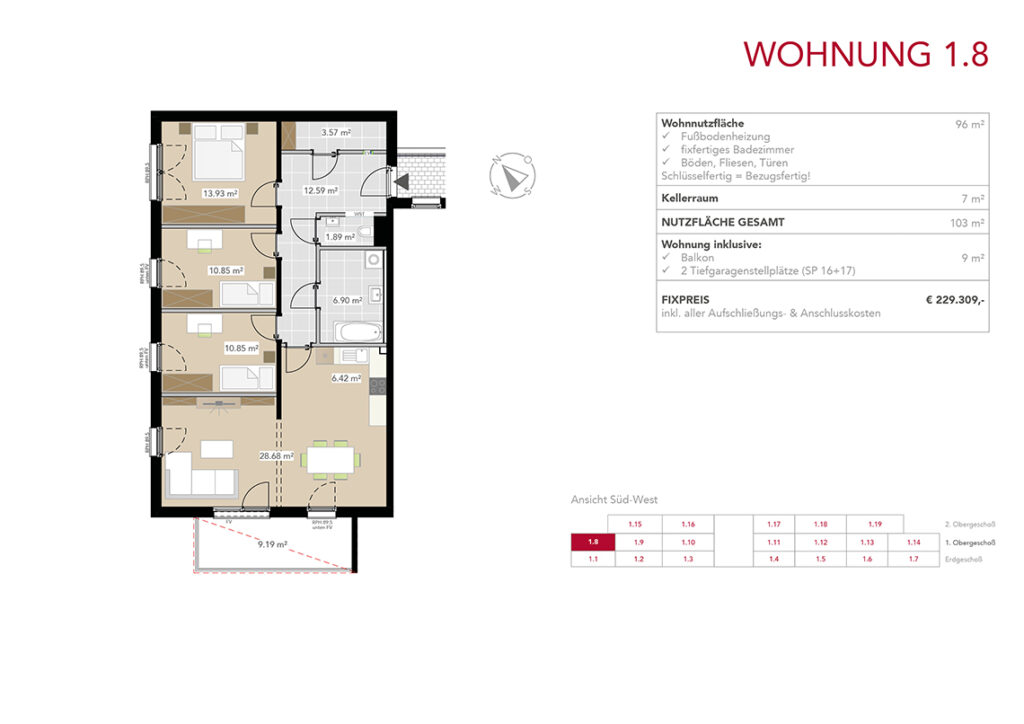 Wohnung 1.8