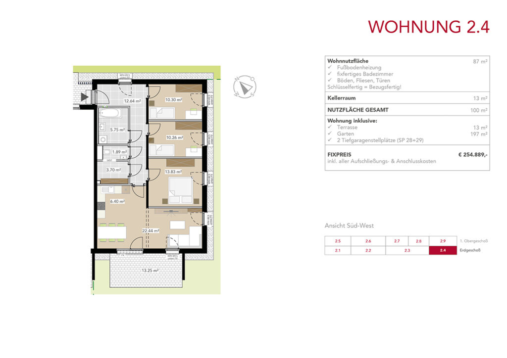 Wohnung 2.4